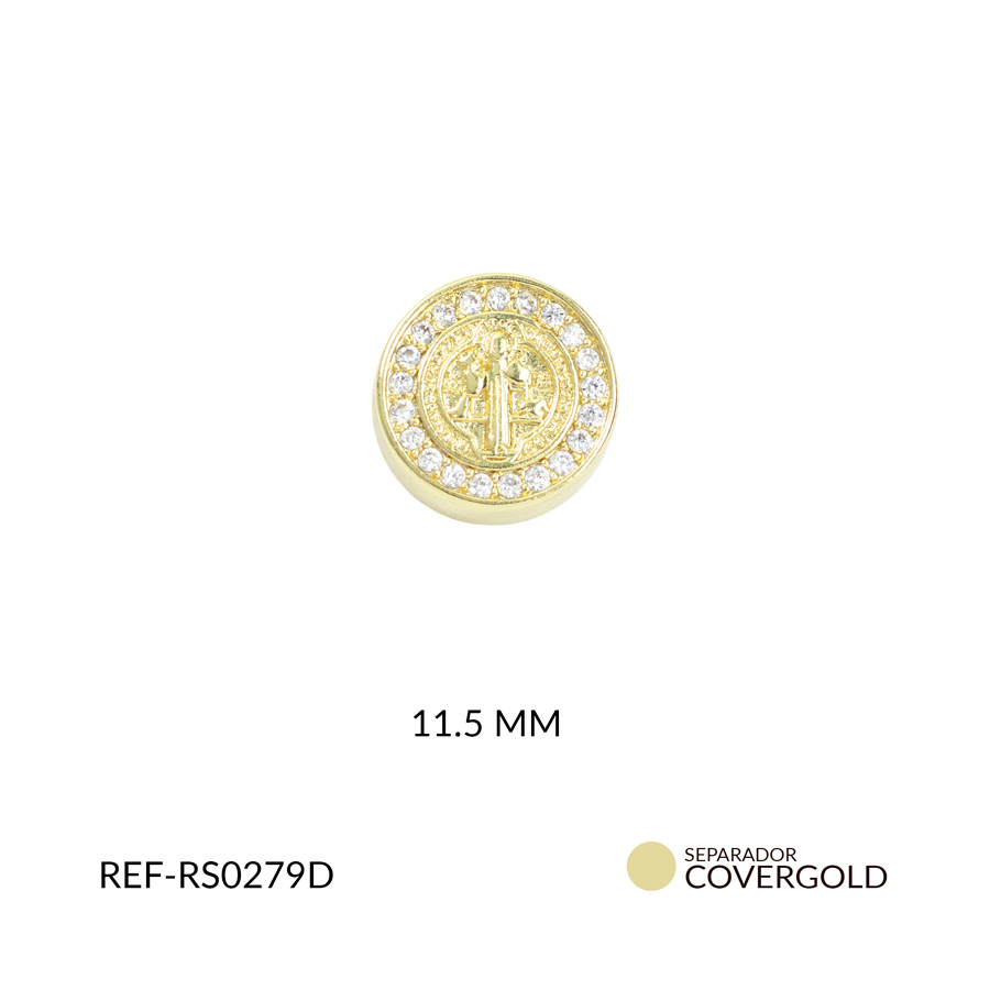 Separador covergold san benito circulo circones blancos 11.5mm x und