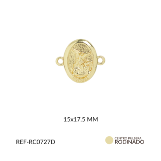 Centro pulsera covergold san miguel arcángel 15x17.5 x und