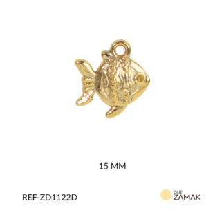 Dije zamak pez 15mm x 2unidades